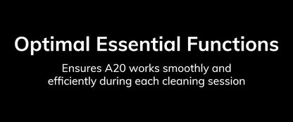 ILIFE A20 Robot Vacuum and Mop Combo – LiDAR Navigation, 3000Pa Suction, Smart Mapping, App/Alexa Control, Ideal for Pet Hair
