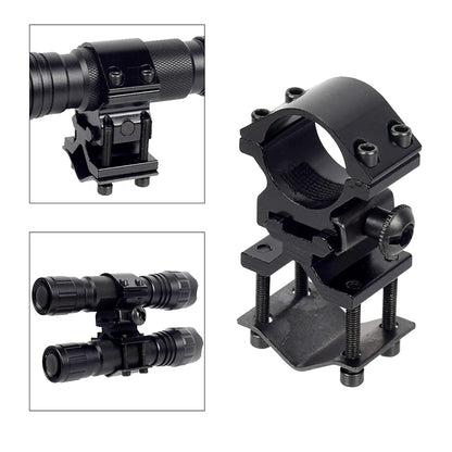 Magnetic Scope Mount Bracket - Strong X Holder for Flashlights, Lasers & Outdoor Accessories