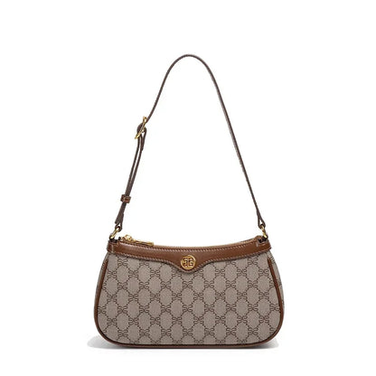 Trendy Floral Women’s Shoulder Bag – Small Square PVC Crossbody Bag for Commuting & Hip Hop Style