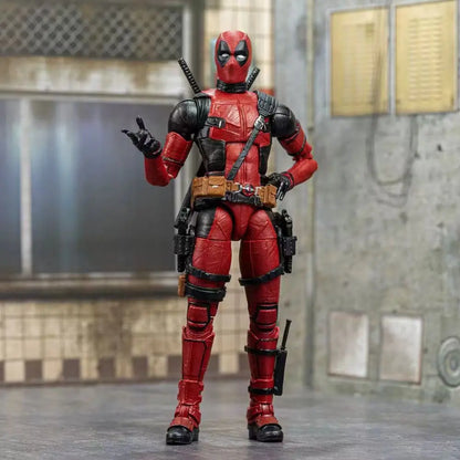 Deadpool Action Figure – X-Men Legends Series, Wade Wilson Joint Mobility Model, Collectible Toy & Gift Decoration