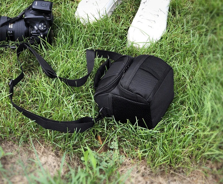 Camera Case Bag – Protective DSLR & Mirrorless Bag for Canon, Nikon, Sony EOS R, R100, R50, R8, R6, R7, R10, RP, M50, 2000D, 250D, 200D, SX Series