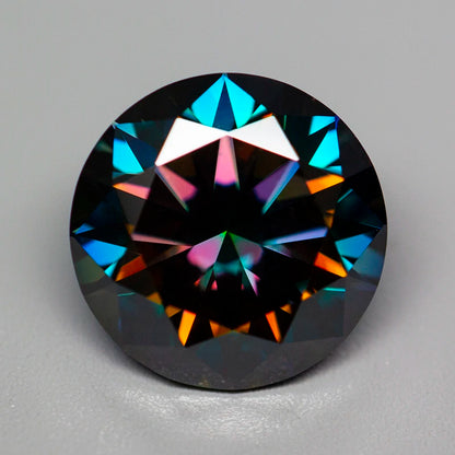 Rainbow Purple VVS1 Moissanite Diamond 0.1–5.0ct Loose Stone with GRA Certificate & Tester Pass