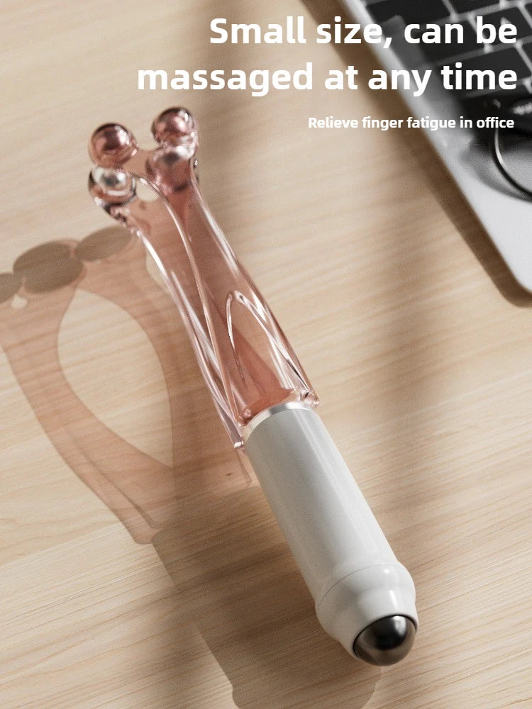 Finger Joint Acupoint Massager Roller – Handheld Tool for Arthritis, Finger Fatigue & Acupuncture Massage