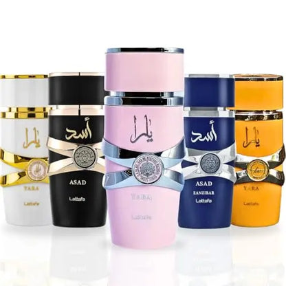 100ml Yara Moi Tous Asad Men's Perfume and Candy for Women Gift Set - Lasting Eau De Parfum Spray, 3.4 Oz