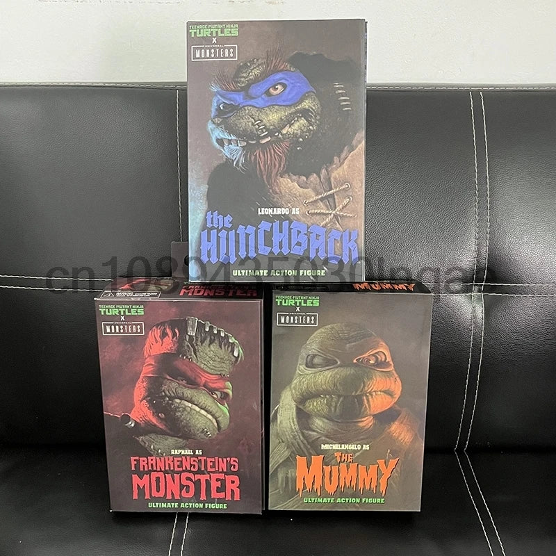 NECA Teenage Mutant Ninja Turtles Action Figures – Last Ronin Leonardo, April O’Neil, Casey Jones, Michelangelo, Raphael & More