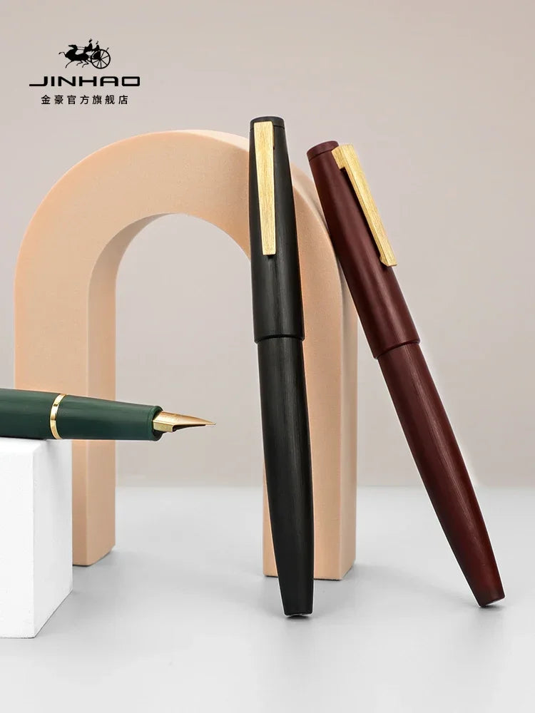 Jinhao 80 Fountain Pen — EF 0.30mm Nib, All-Color Ink Pen for Business, Office, and School Stationery Supplies