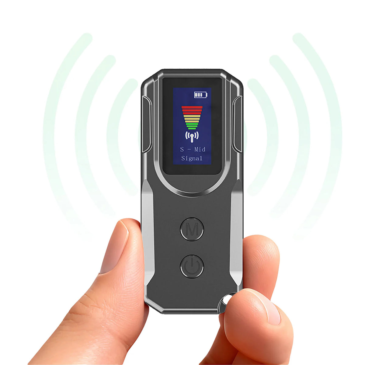 AI-Powered RF Signal Scanner - Portable Hidden Camera Detector with HD Display for Hotel & Travel Privacy Safety