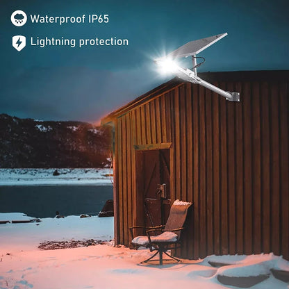 200W Outdoor Solar Street Light — Powerful 6000mAh Waterproof LED, Automatic Dusk-to-Dawn for Garage & Garden