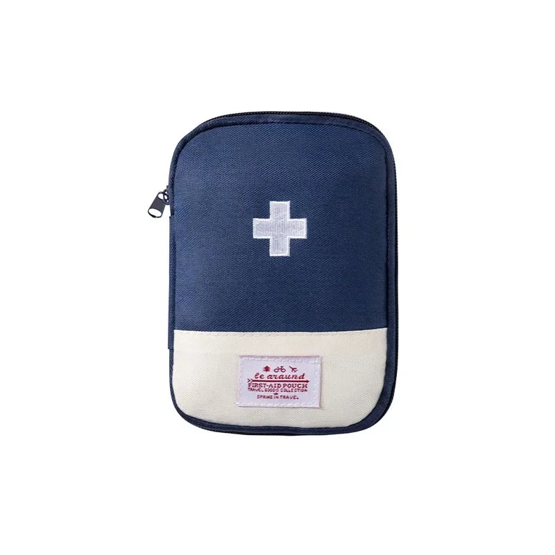 Portable Medicine Bag – Cute First Aid Kit Organizer, Medical Emergency Kits for Outdoor Travel & Household Pill Storage