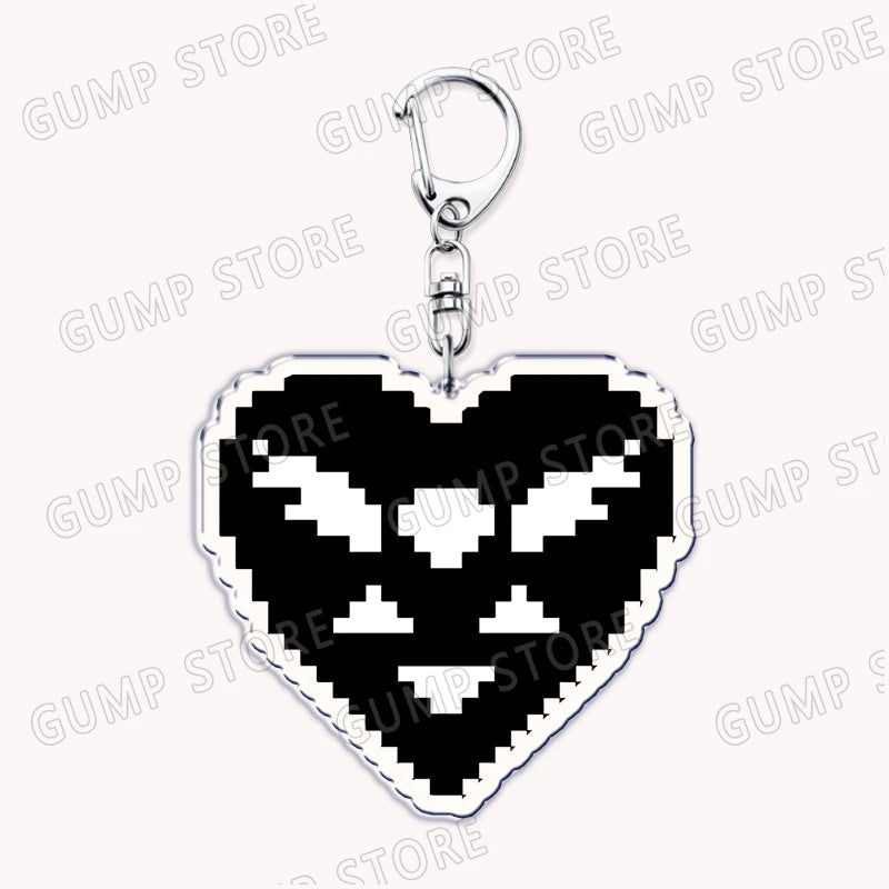 Deltarune & Undertale Keychains – Ralsei, Kris, Susie & Spamton Fan Gaming Accessories