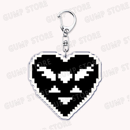 Deltarune & Undertale Keychains – Ralsei, Kris, Susie & Spamton Fan Gaming Accessories