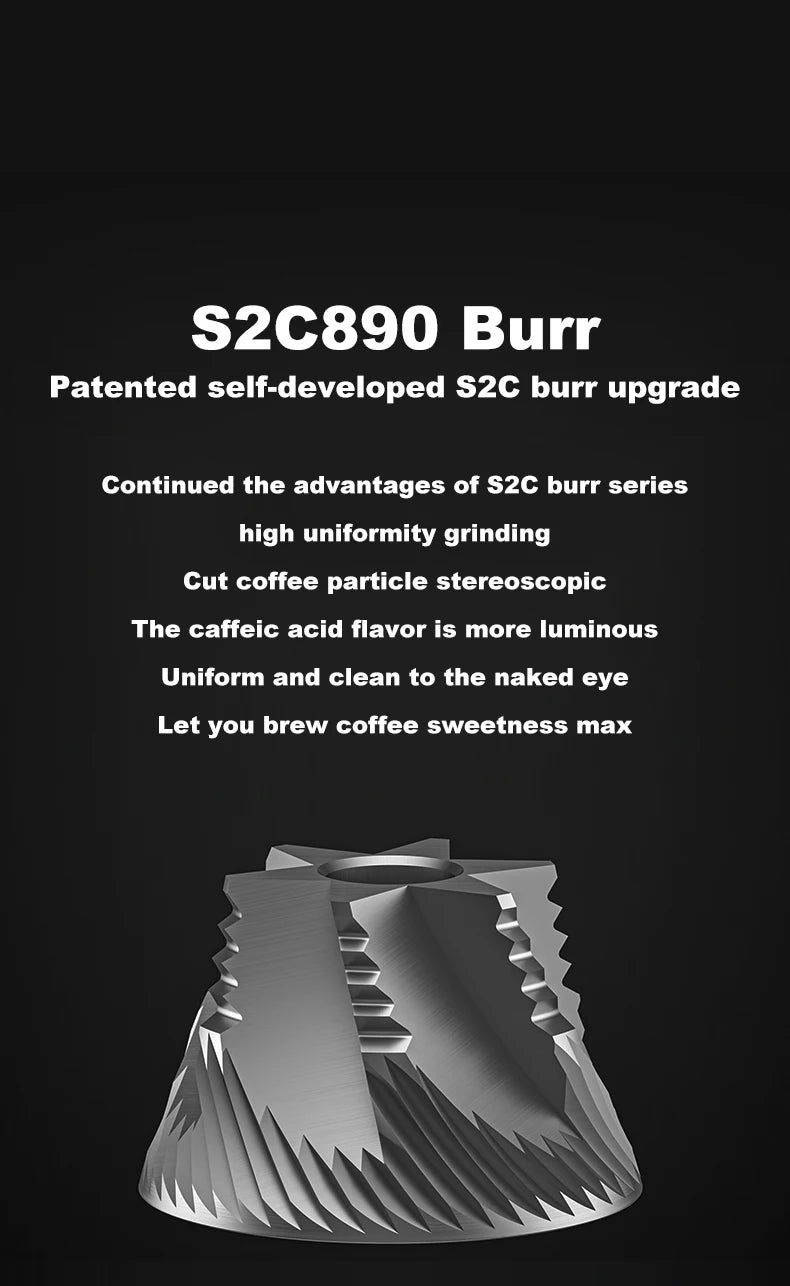 TIMEMORE Chestnut S3 Manual Coffee Grinder — Precision 0.015mm Adjustment Burr Mill for Espresso & Hand Grinding