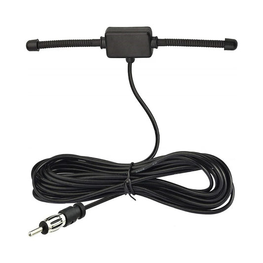 Universal Car Windshield AM/FM Radio Antenna – Signal Amplifier Booster, 12V Hidden Truck Antenna for Stereo