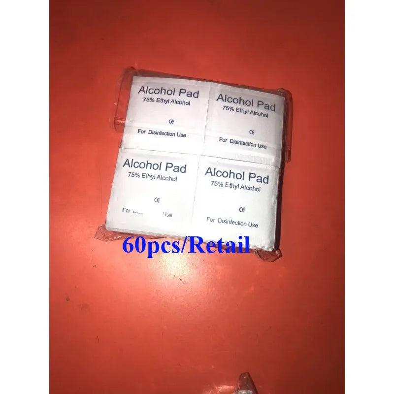 75% Alcohol Prep Pads – Disposable Wound Disinfection Swabs for First Aid Kits and Emergency Preparedness