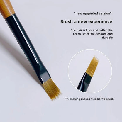 Gradient Nail Art Brush – Acrylic Ombre Pen, DIY UV Gel Painting & Drawing Flowers Nails Brush for Salon Manicure Tools