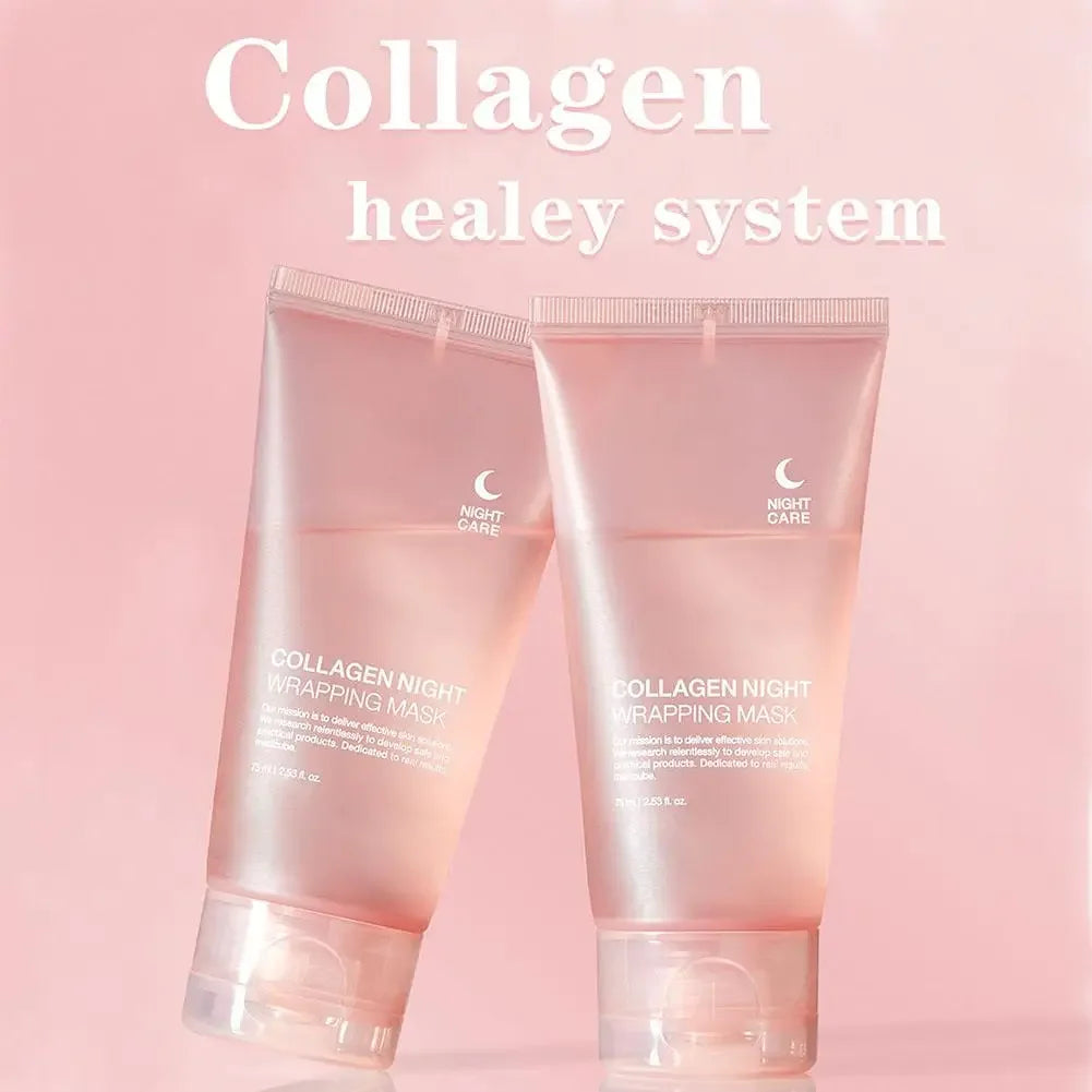 Collagen Peel-Off Facial Mask – Deep Cleansing, Hydrating & Moisturizing Korean Skincare Cream 75ml/100g