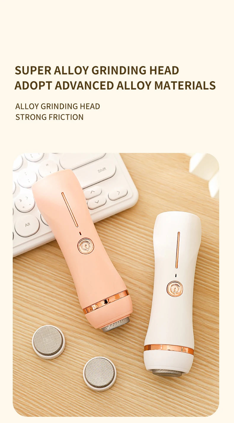 HOMFISH Electric Foot Grinder – Automatic Callus Remover Pedicure Machine for Smooth and Beautiful Feet