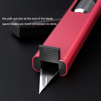 Pen-shaped DIY Aluminum Handle Carving Knife with 10 Replaceable Horseshoe Art Blades