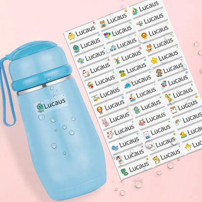 149pcs Personalized Name Stamp Set – Waterproof, Non-Fading Baby & Kindergarten Engraved Seals, Perfect Student Gift