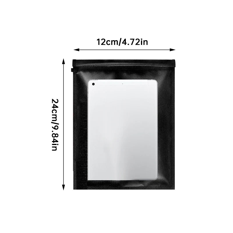Fireproof & Waterproof Faraday Bag – Anti-Hacking Signal Blocking Pouch for Phones, Key Fobs, Notebooks & Computers
