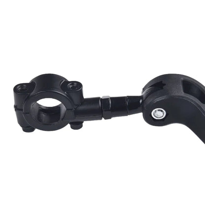 Adjustable Bicycle Rear View Mirror – Rotatable Handlebar Reflector with Wide-Angle Back Sight & Installation Tools