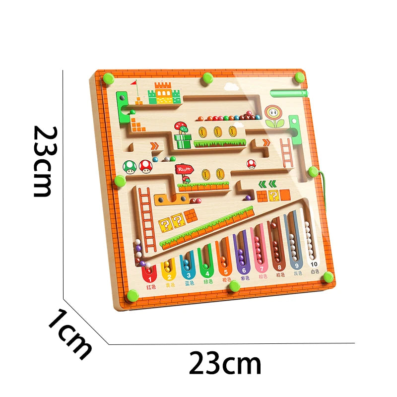 Children’s Magnetic Maze Walking Ball – Early Education Puzzle Toy for Logic, Concentration & Thinking Skills (3+ Years)