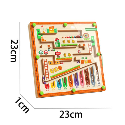 Children’s Magnetic Maze Walking Ball – Early Education Puzzle Toy for Logic, Concentration & Thinking Skills (3+ Years)