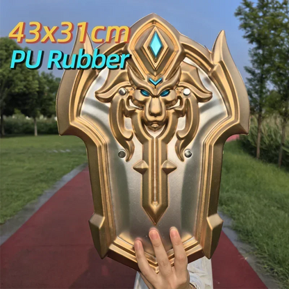 1:1 Skyward Shield Cosplay Weapon – Soft Rubber Link Role-Play Toy for Kids Gift