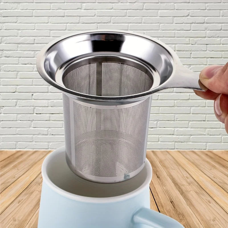 Stainless Steel Tea Infuser Strainer - Reusable Tea Ball for Cups, Mugs & Teapots