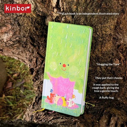 Kinbor Undated Weekly Planner - Illustrated Hardcover To-Do List Notebook