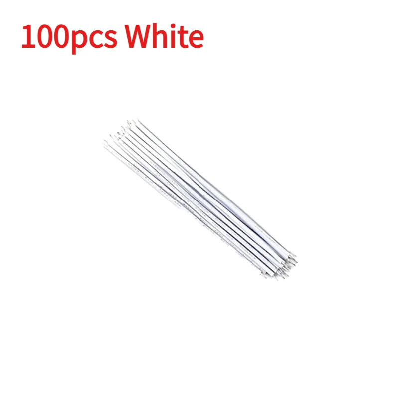100/120PCS Tin-Plated Jumper Wires - 24AWG/26AWG 6-Color Breadboard PCB Wire DIY Electronics Kit