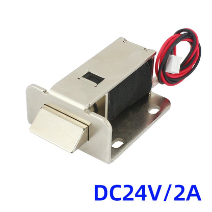 DC 12V/24V Electromagnetic Door Lock — Heavy Duty Electric Lock with 150KG Pulling Force for Access Control