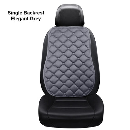 Universal Winter Warm Car Seat Cover Protector Set – 3-Piece Rear Seat Cushion & Back Cushion Auto Seat Protection for Cars, SUVs & Vans