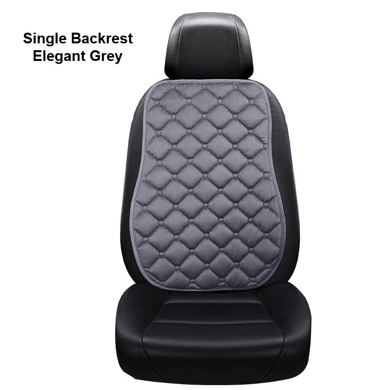 Universal Winter Warm Car Seat Cover Protector Set – 3-Piece Rear Seat Cushion Auto Interior Protection for Cars, SUVs & Vans