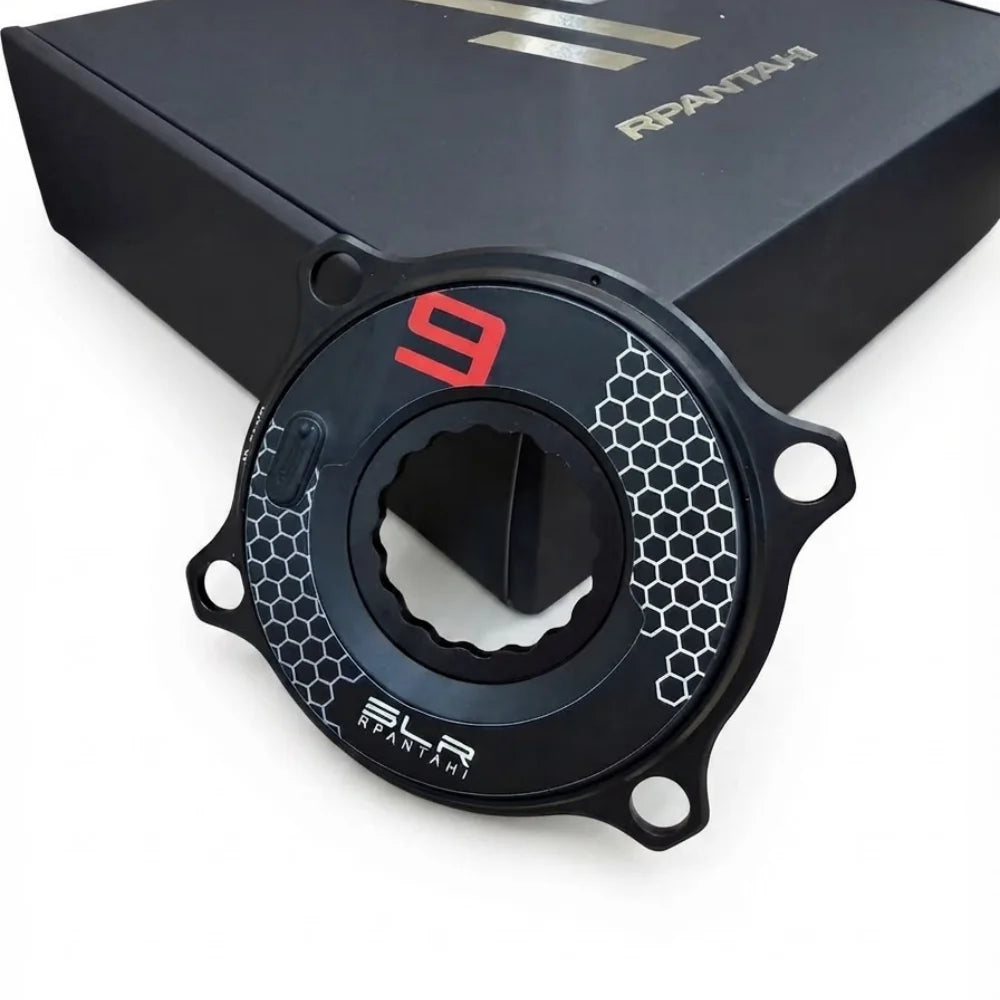 Full Carbon Road Bike Crankset with Power Meter - 150–172.5mm Easton 110BCD Crank with 24mm Titanium Axle for Shimano Bikes