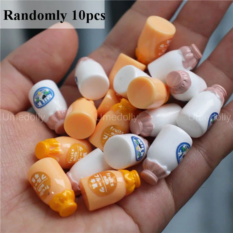 1/6 Miniature Dollhouse Supermarket Set – Mini Snacks & Drinks for Blythe & BJD Dolls