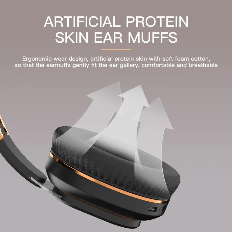 H7 TV Bluetooth Headphones – Wireless with Mic, USB Adapter, Noise-Cancelling, Stereo, Foldable, Bass for TV