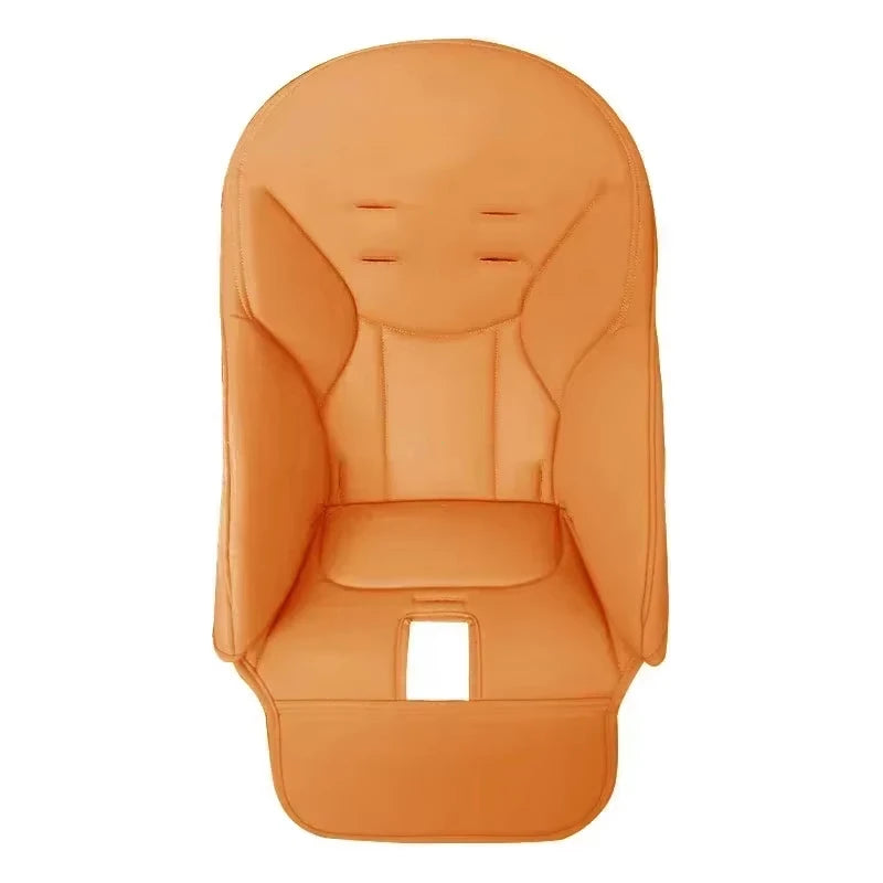 Baby Stroller Leather Cushion Seat Cover, PU Composite Sponge Padded Baby Dining Chair Protector, Comfortable Stroller Seat Accessories