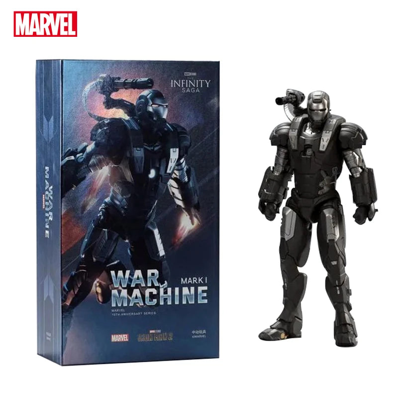 ZD Toys 7" Iron Man Action Figures – Joint Movable MK1 to MK50 Movie Collectible Dolls