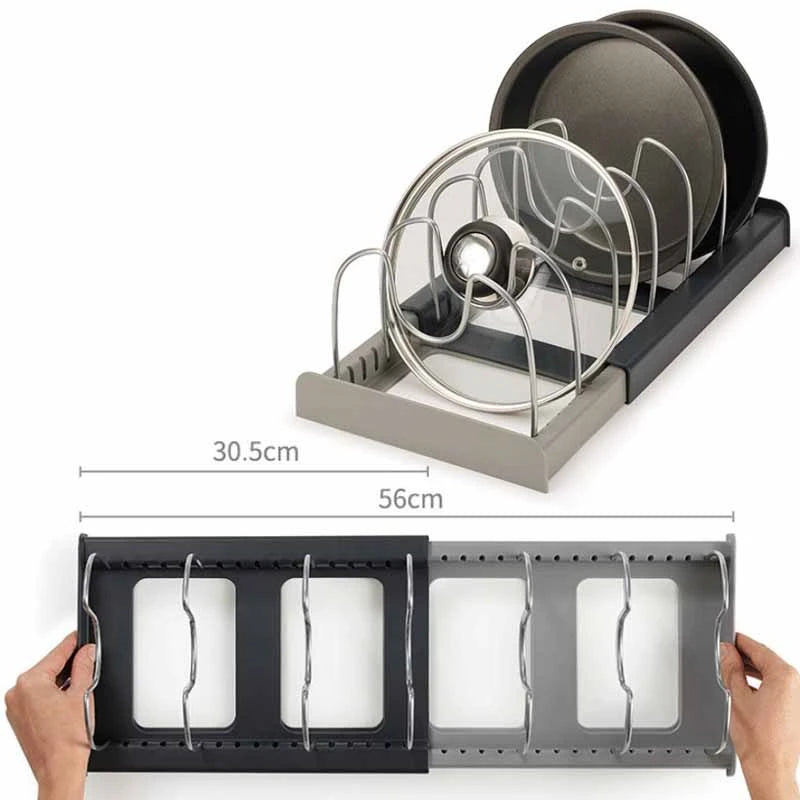 Kitchen Sink Organizer Rack — Adjustable Dish Drying Shelf for Bowls, Plates & Storage, Desktop Holder Accessories