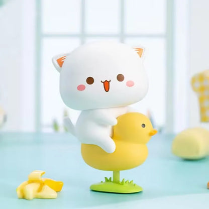 Kawaii Mitao Cat Season 2 Lucky Cat Blind Box - Cute Cartoon Collectible Figures for Home Decor, Holidays, and Gifts
