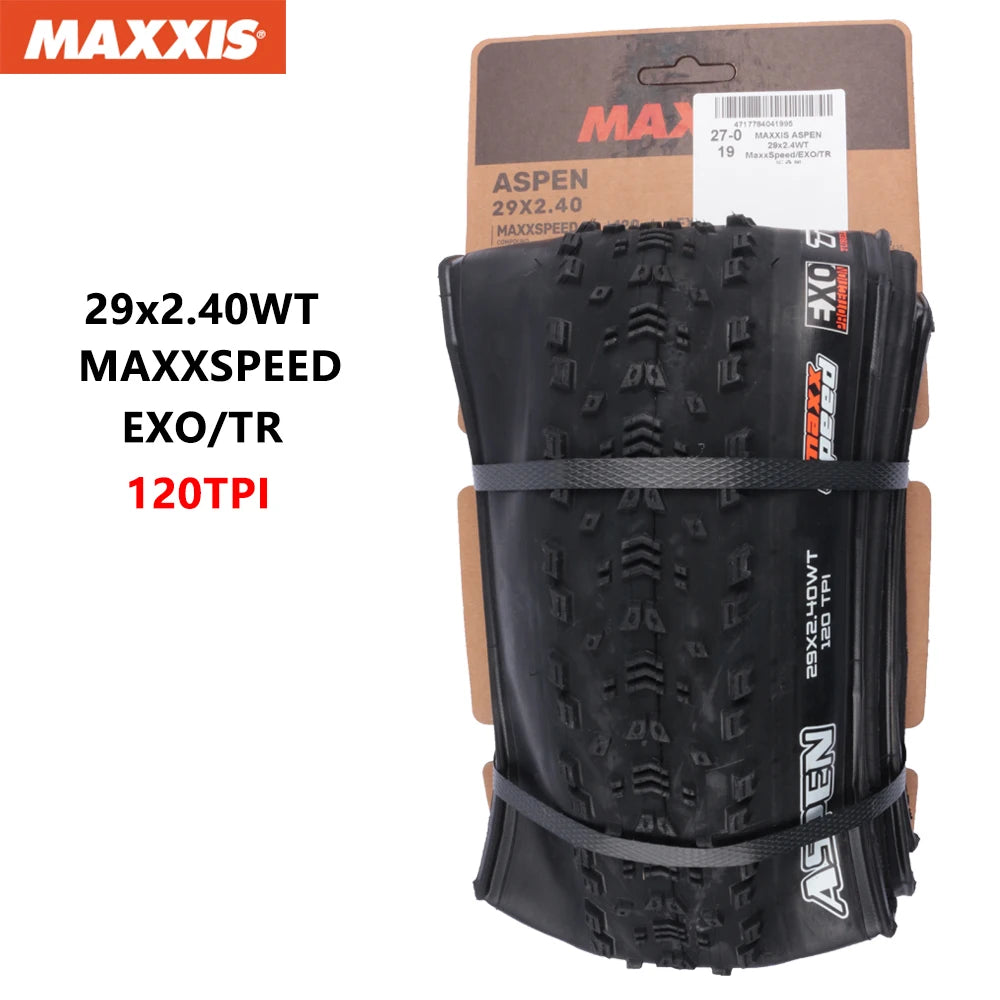 MAXXIS ASPEN ST Folding MTB Tire - 29x2.1/29x2.25 Tubeless Anti-Puncture XC Off-Road Bicycle Tire