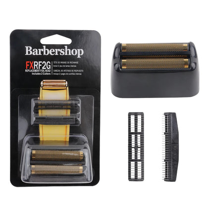 FXRF2 Professional Double Replacement Foil and Blade Set for BaByliss FXFS2 Cordless Barber Shaver