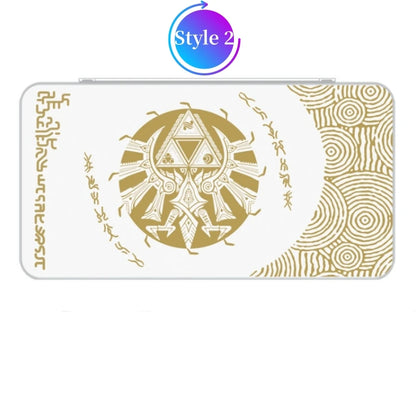 Game Card Case for NS Switch OLED Lite – Protective Storage Box with 24 Card Slots, Tears of the Kingdom Style