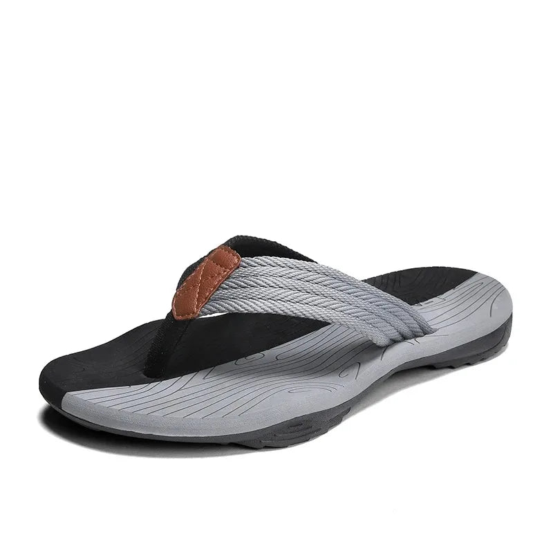 Men’s Summer Flip Flops – Comfortable Non-Slip Casual Slides & Beach Sandals