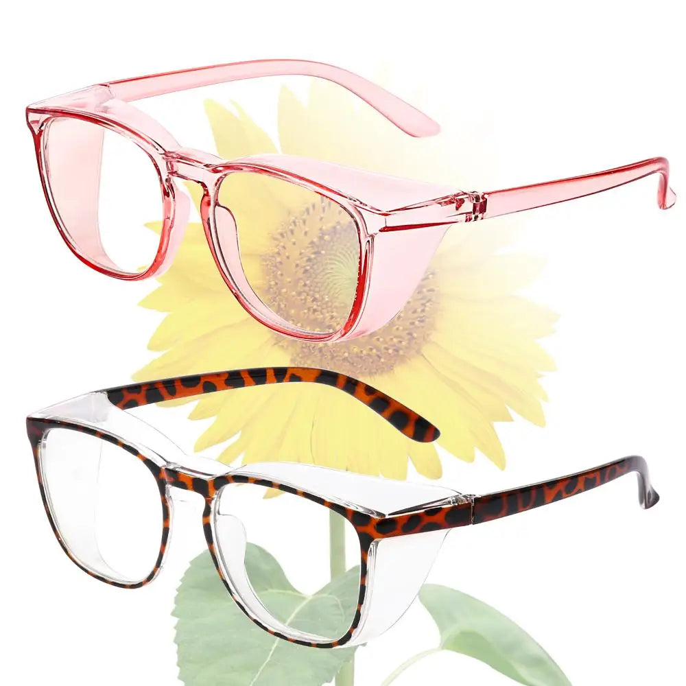 Safety Glasses with UV400 Protection - Anti-Fog, Blue Light Blocking, Anti-Saliva, Dust-Proof Goggles for Men & Women