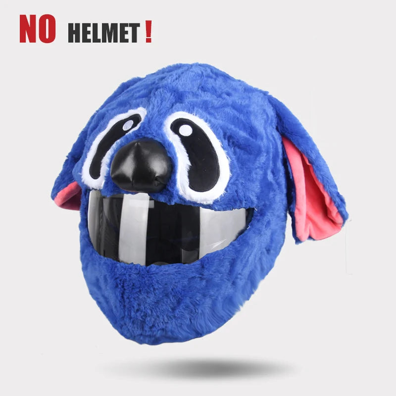 2025 New Funny Motorcycle Helmet Cover, Full Helmet Christmas Cap Gift, Personalized Motorbike Crash Case