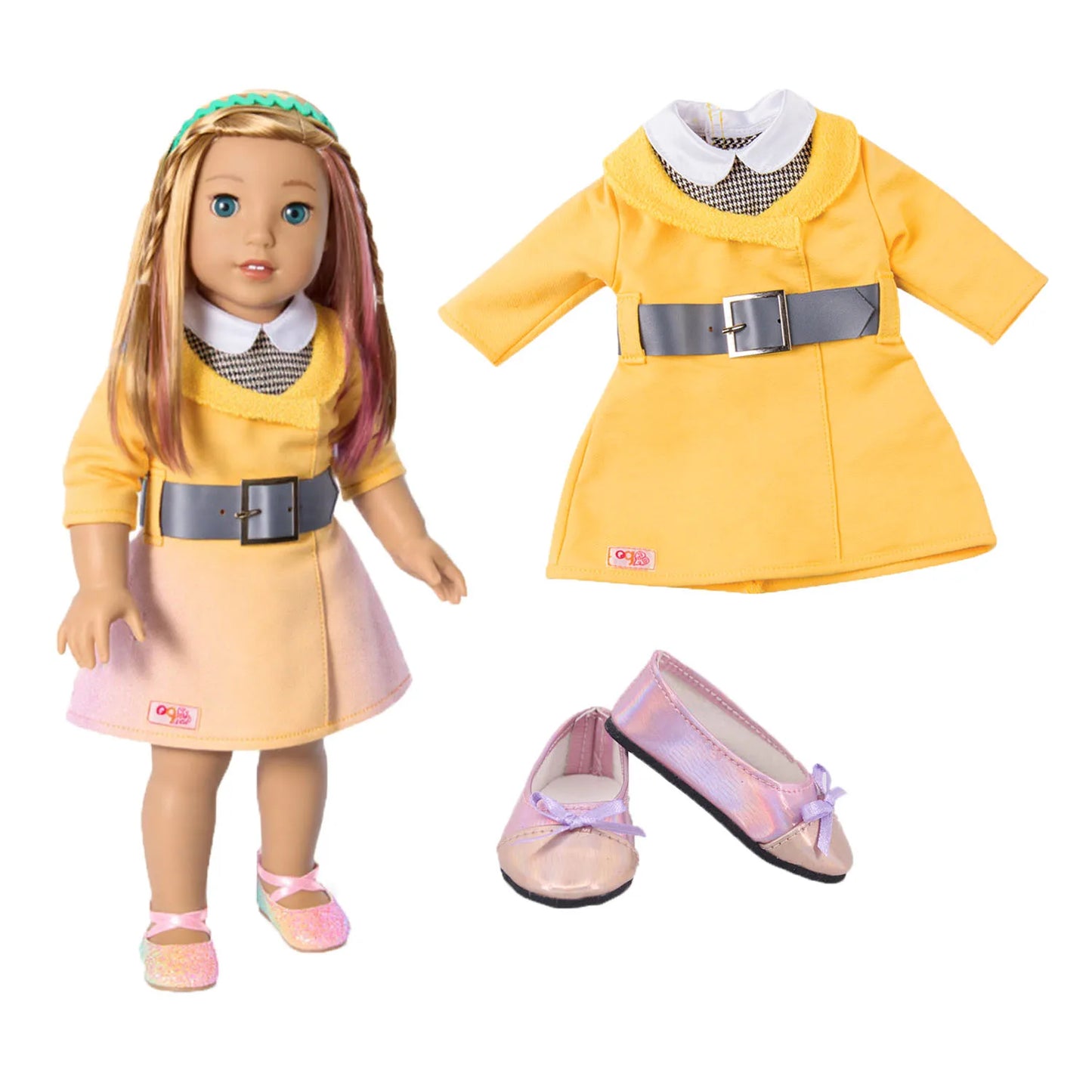 Official Doll Clothes & Accessories – Matching Style Outfits for 18-Inch American & 43cm Reborn Baby Dolls, Our Generation Girl Toys Gift