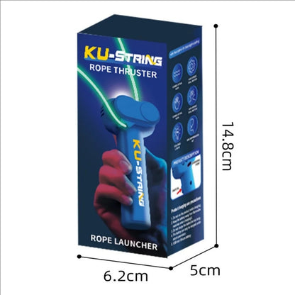 Glow-in-the-Dark Electric Rope Thruster — Fun Outdoor Decompression Toy for Kids, Cats & Pets