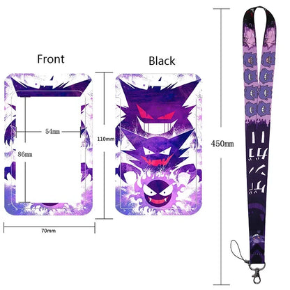 Pikachu Neck Strap Lanyard for Keys – ID Badge Holder, Keychain, Key Rings, Fashion Accessory Gift
